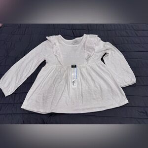 Okey-Dokey, NWT Girls Long Sleeve Blouse